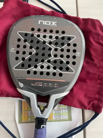 Pala de pádel Nox 12K carbono - miniatura 2