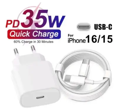 Cargador rápido 35W USB-C para iPhone 15/16 - miniatura 1