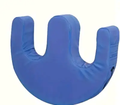 Cojín ergonómico de espuma azul - miniatura 1