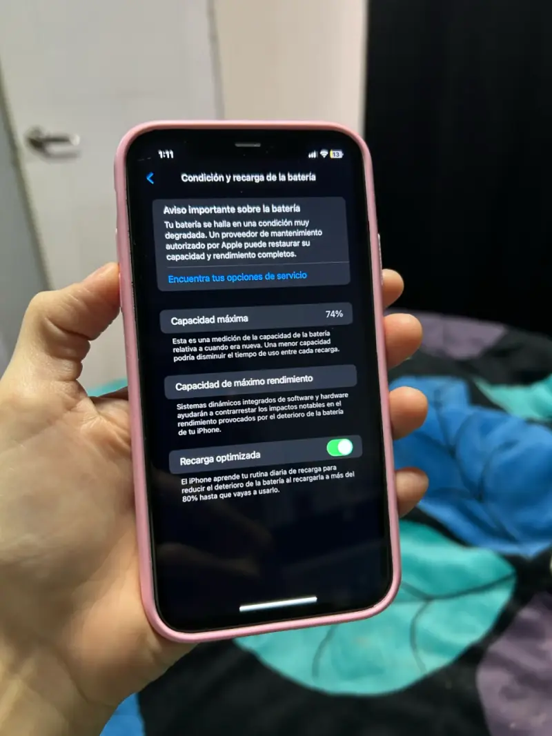 Iphone 11 detalles estéticos - 3