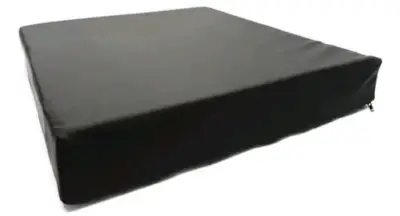 Cojín de asiento negro para silla de ruedas - miniatura 2