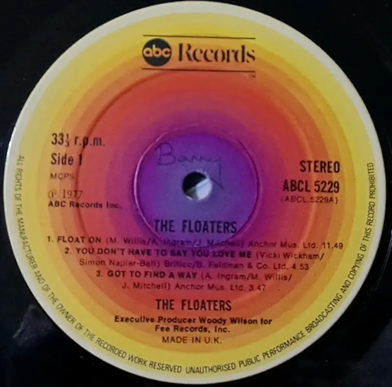 Vinilo The Floaters - Float On - 4
