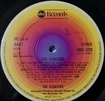 Vinilo The Floaters - Float On - miniatura 5