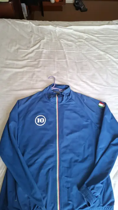 Chaqueta deportiva spalding azul italy - miniatura 1