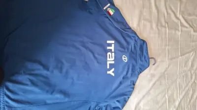 Chaqueta deportiva spalding azul italy - miniatura 3