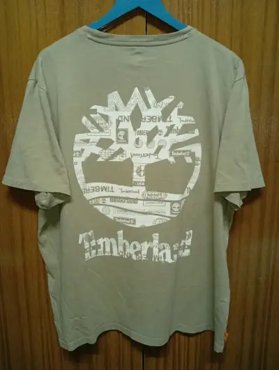 Polera Timberland beige para hombre - miniatura 3
