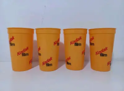 Set de 4 vasos Kodak Film vintage - miniatura 1