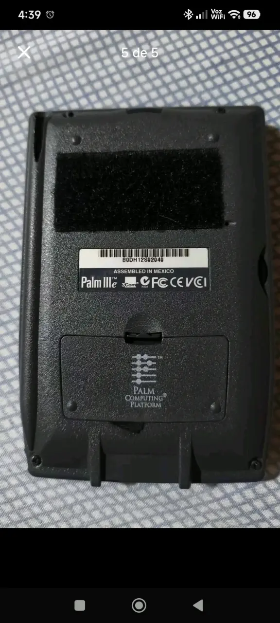 Palm IIIe PDA con estuche y lápiz - 5