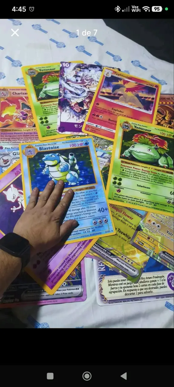 Cartas Pokémon gigantes colección especial - 1