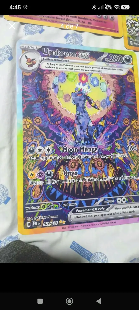 Cartas Pokémon gigantes colección especial - 4