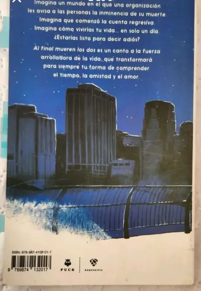 Libro 'Al Final Mueren los Dos' de Adam Silvera - miniatura 2