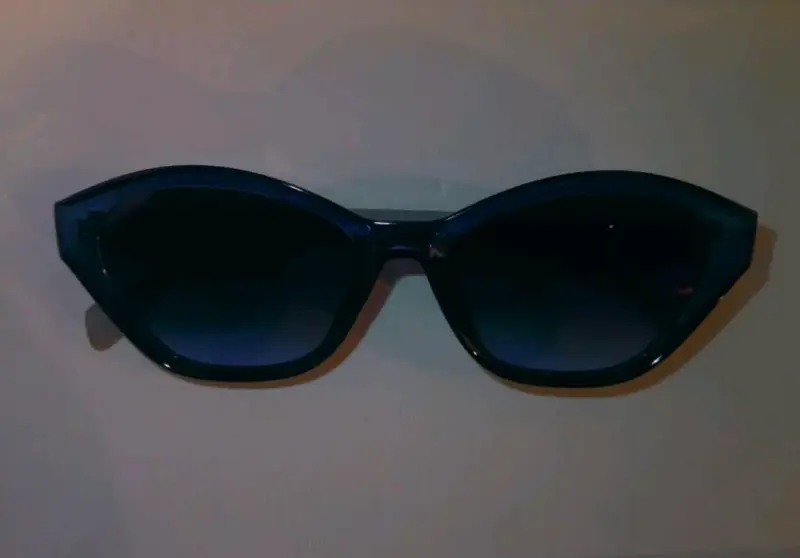 Gafas de sol estilo cat eye azules - 1