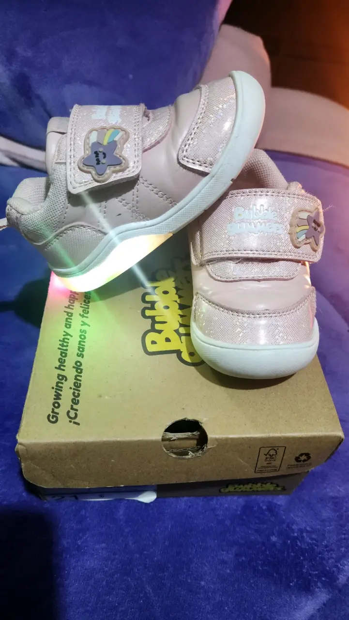 Zapatillas Bubble Gummers con luces para niños