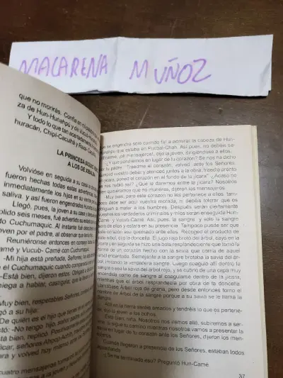 Libro Popol Vuh - Historias del Quiché - miniatura 3