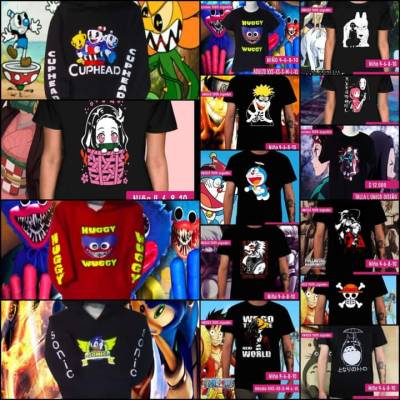 Polera anime para niños y adultos con diseño unico - miniatura 1