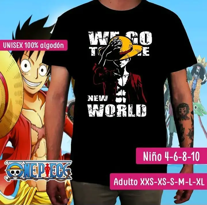 Polera anime para niños y adultos con diseño unico - 5