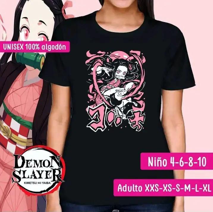 Polera anime para niños y adultos con diseño unico - 6