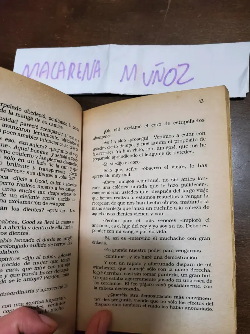 Libro 'Las minas del Rey Salomón' H. Rider Haggard - 3