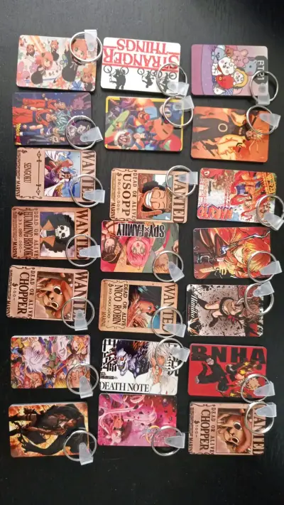 Llavero anime con diseños personal8zados variados - miniatura 1