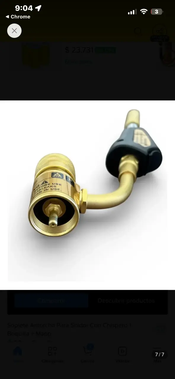 Soplete de gas para soldadura y bricolaje - 2