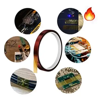 Cinta adhesiva de alta temperatura Kapton - miniatura 2