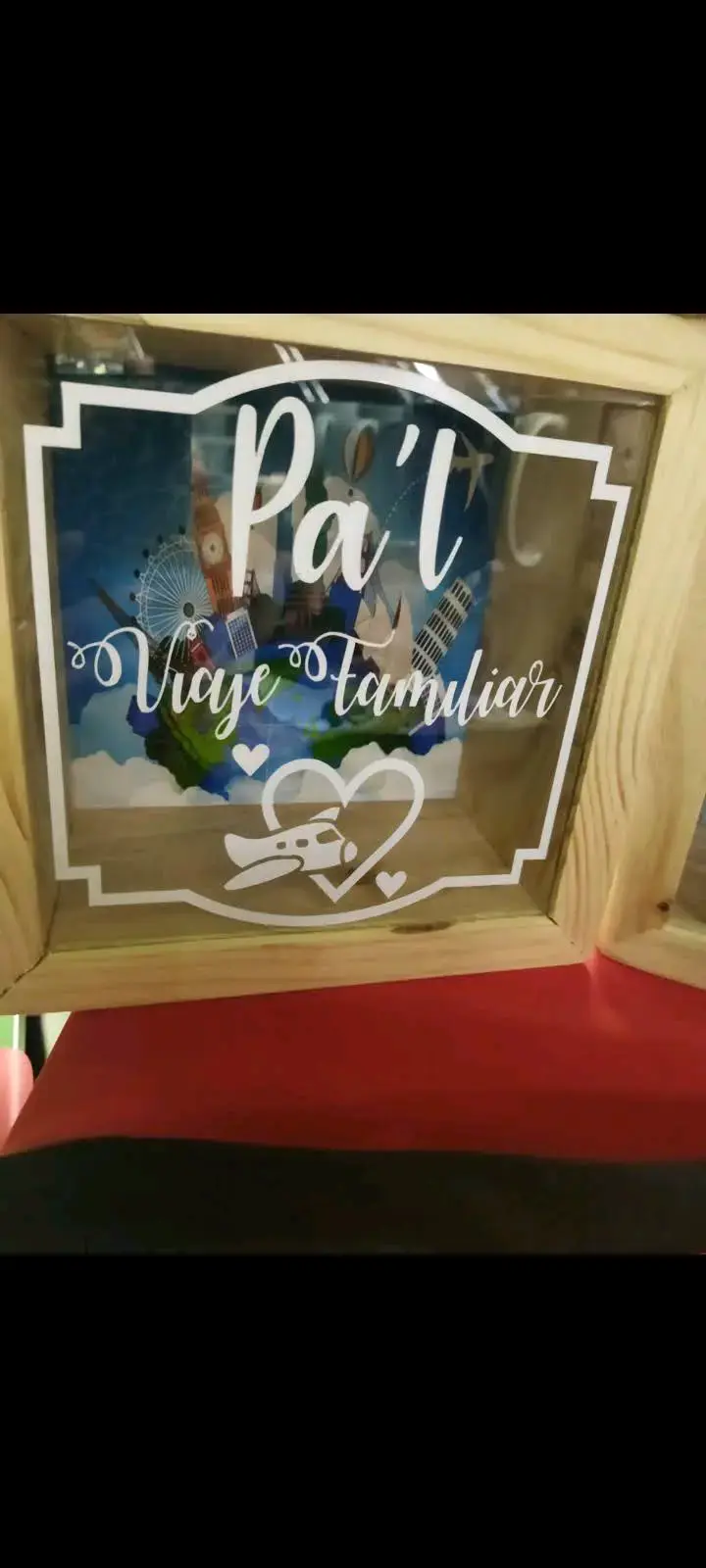 Alcancias personalizadas decorativa con mensajes - 2