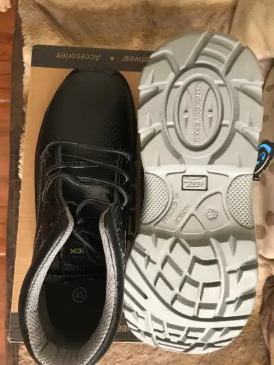 Botas de seguridad industrial Trek negras - miniatura 3