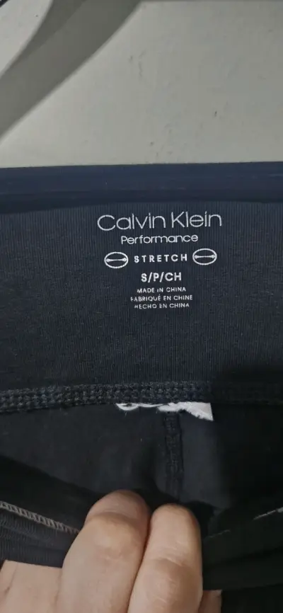 Leggings negros Calvin Klein con logo talla S - miniatura 4