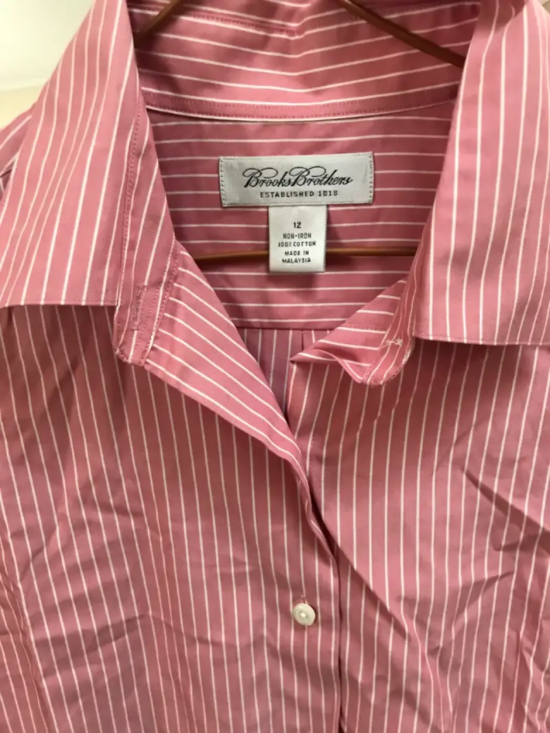 Camisa Brooks Brothers a rayas rosadas - 2