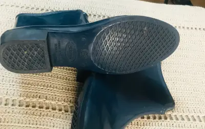 Botines de goma azul para lluvia - miniatura 2