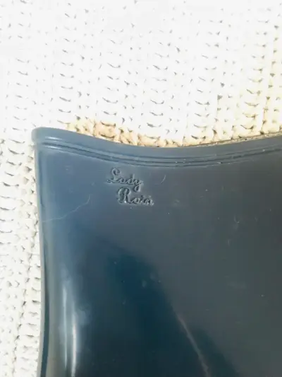 Botines de goma azul para lluvia - miniatura 3