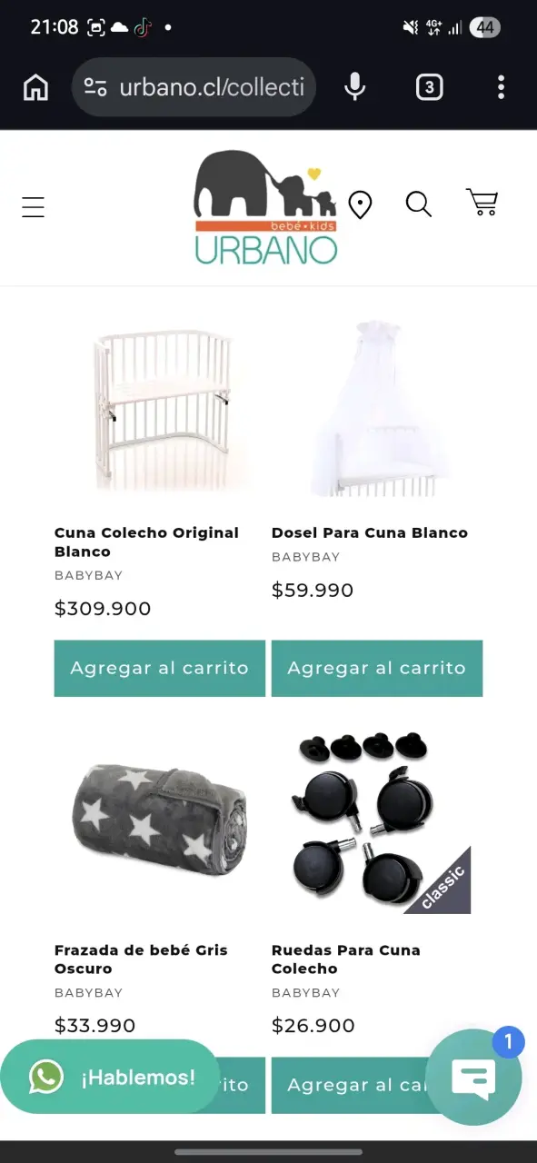 Cuna de madera babybay - 6