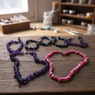Collares & pulseras de piedras naturales - miniatura 1
