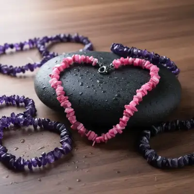 Collares & pulseras de piedras naturales - miniatura 2