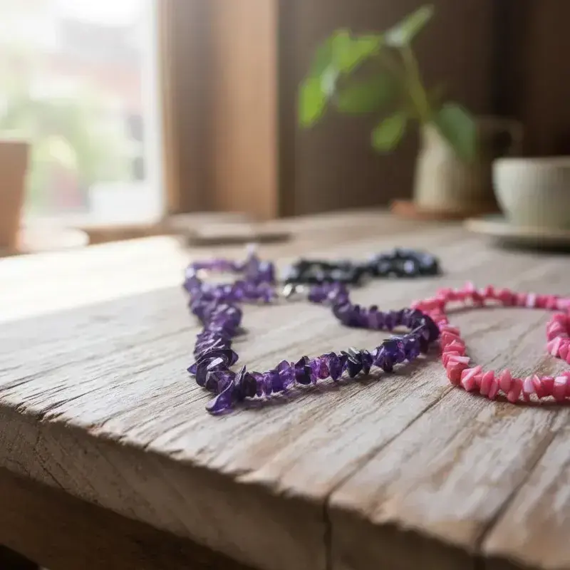 Collares & pulseras de piedras naturales - 3