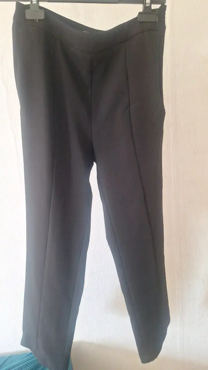 Pantalon negro Singolare talla 36 elegante - 2