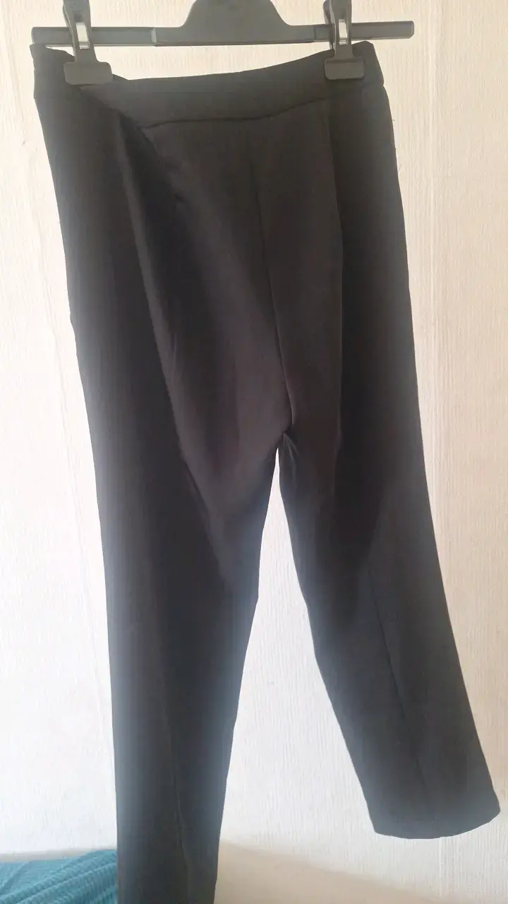 Pantalon negro Singolare talla 36 elegante - 3