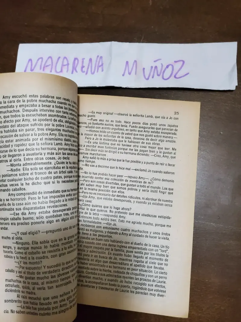 Libro 'Aquellas Mujercitas' de L. M. Alcott - 3