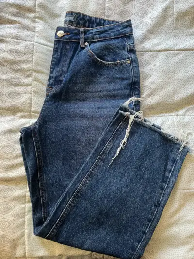 Jeans azul desgastado para mujer talla 40/42 - miniatura 1