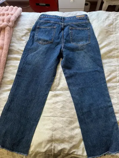 Jeans azul desgastado para mujer talla 40/42 - miniatura 2