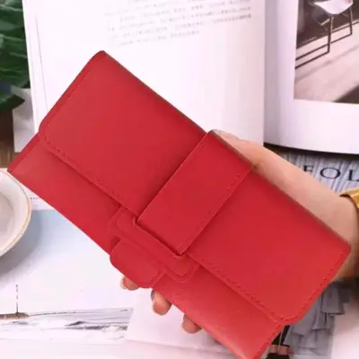 Cartera de mano roja elegante - miniatura 2