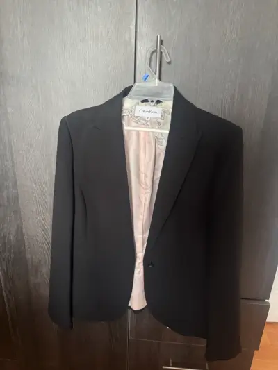 Blazer negro Calvin Klein para mujer - miniatura 1