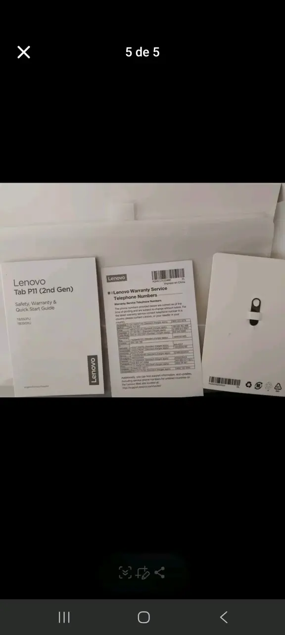 Lenovo Tab P11 con teclado y lápiz 2023 - 2