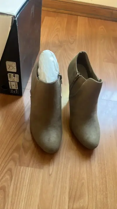 Botines de tacón alto color beige/ 40/ MARITTIMO - miniatura 6