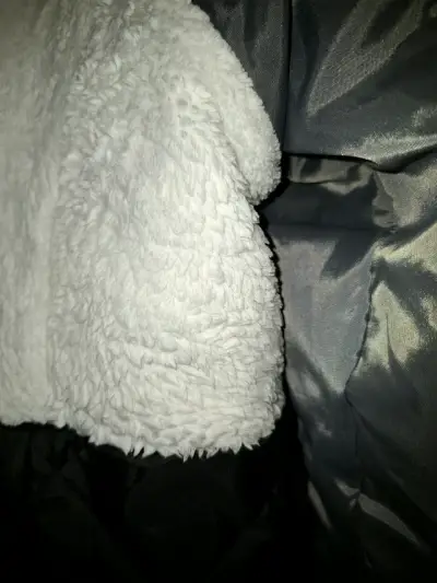 Chaqueta Decathlon Quechua negra con forro polar - miniatura 4