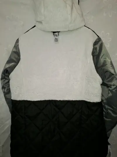 Chaqueta Decathlon Quechua negra con forro polar - miniatura 5