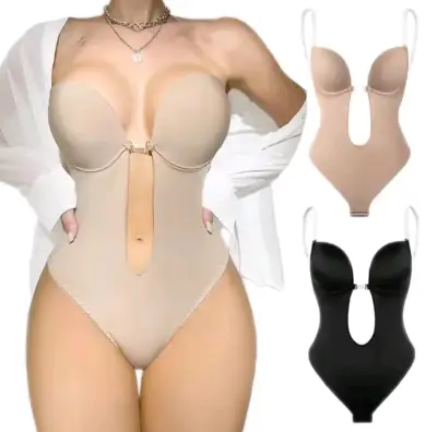 Faja Body moldeador sin espalda color nude - miniatura 2
