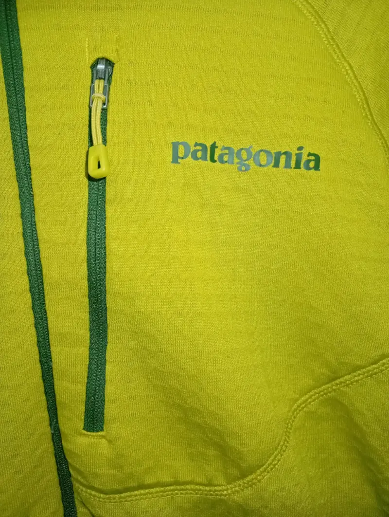 Chaqueta Patagonia verde con capucha - 2