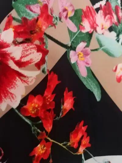 Falda lápiz estampada floral - miniatura 2