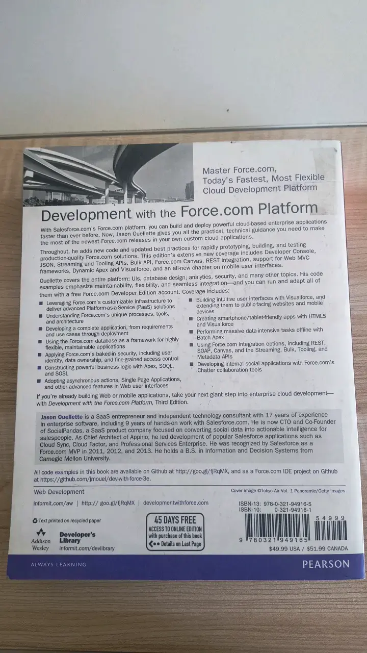 Libro 'Development with the Force.com Platform' - 2